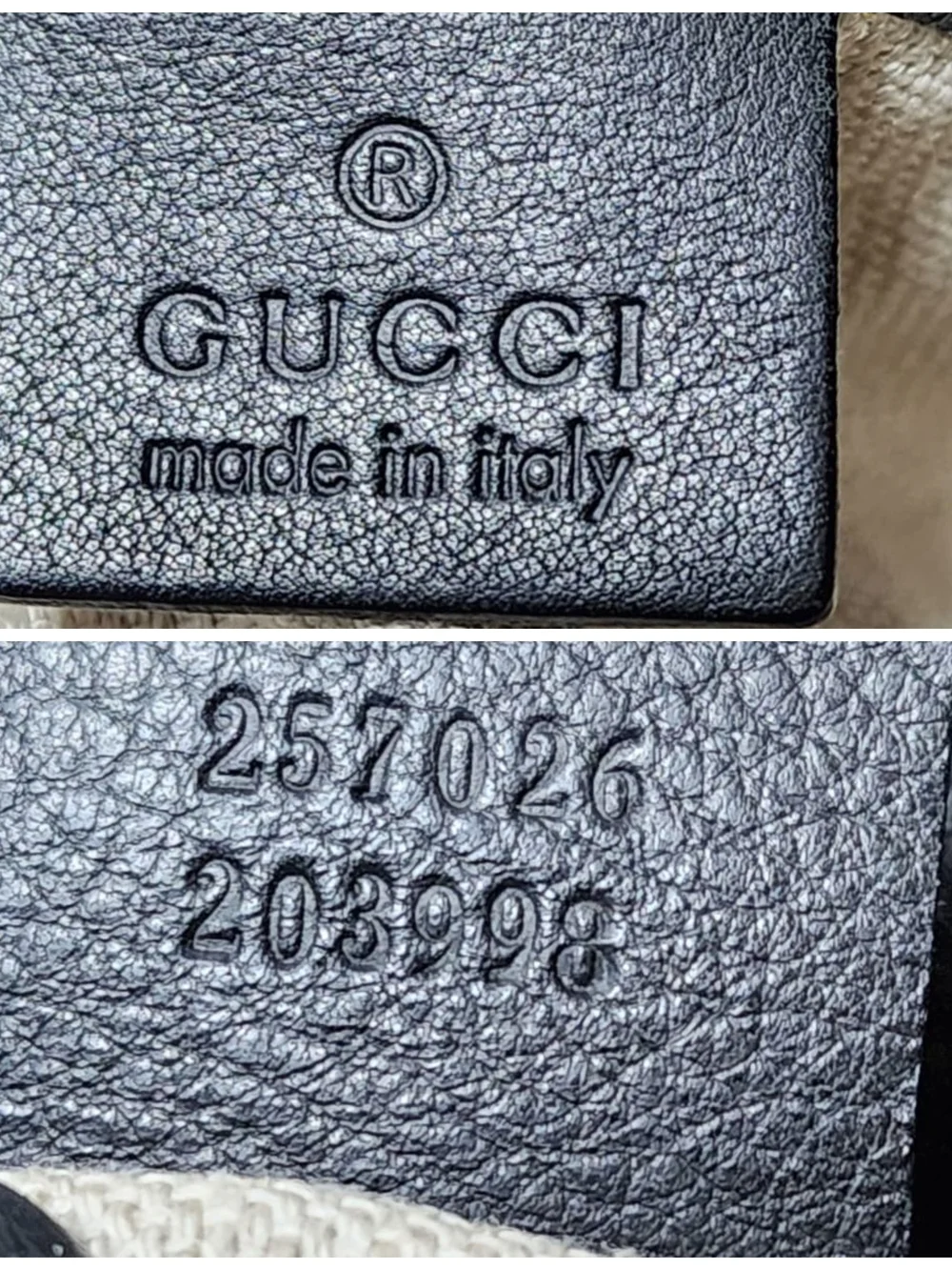 GUCCI Pebbled Calfskin Medium Marrakech Hobo Bag Black